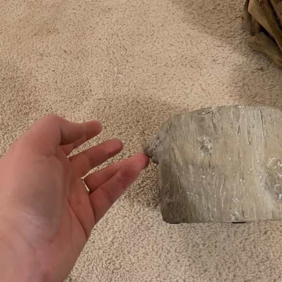 Super cute plant holder. Designed as birch wood - Picture 2 of 2